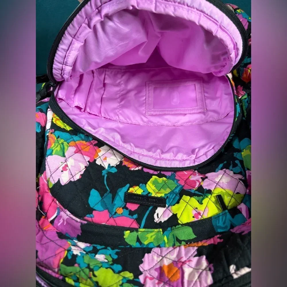Vera Bradley Hilo Meadow Essential Compact Backpack